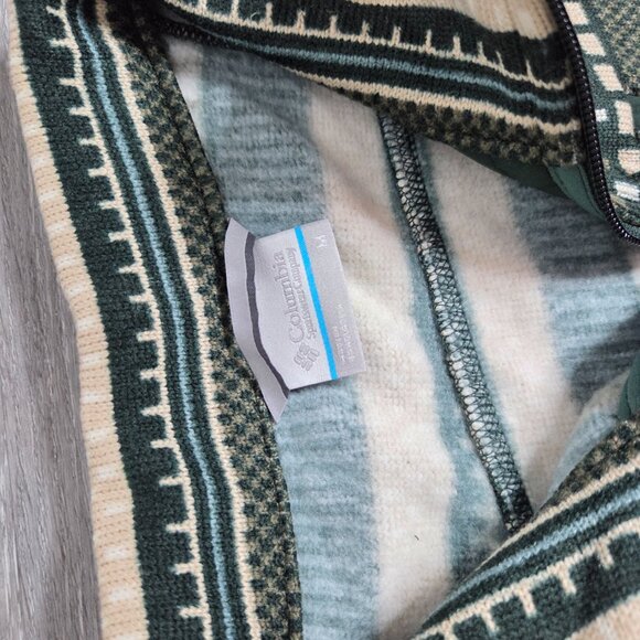 NWT Columbia Men's Sweater Weather Printed Half Zip II Sweater Medium - Picture 10 of 14